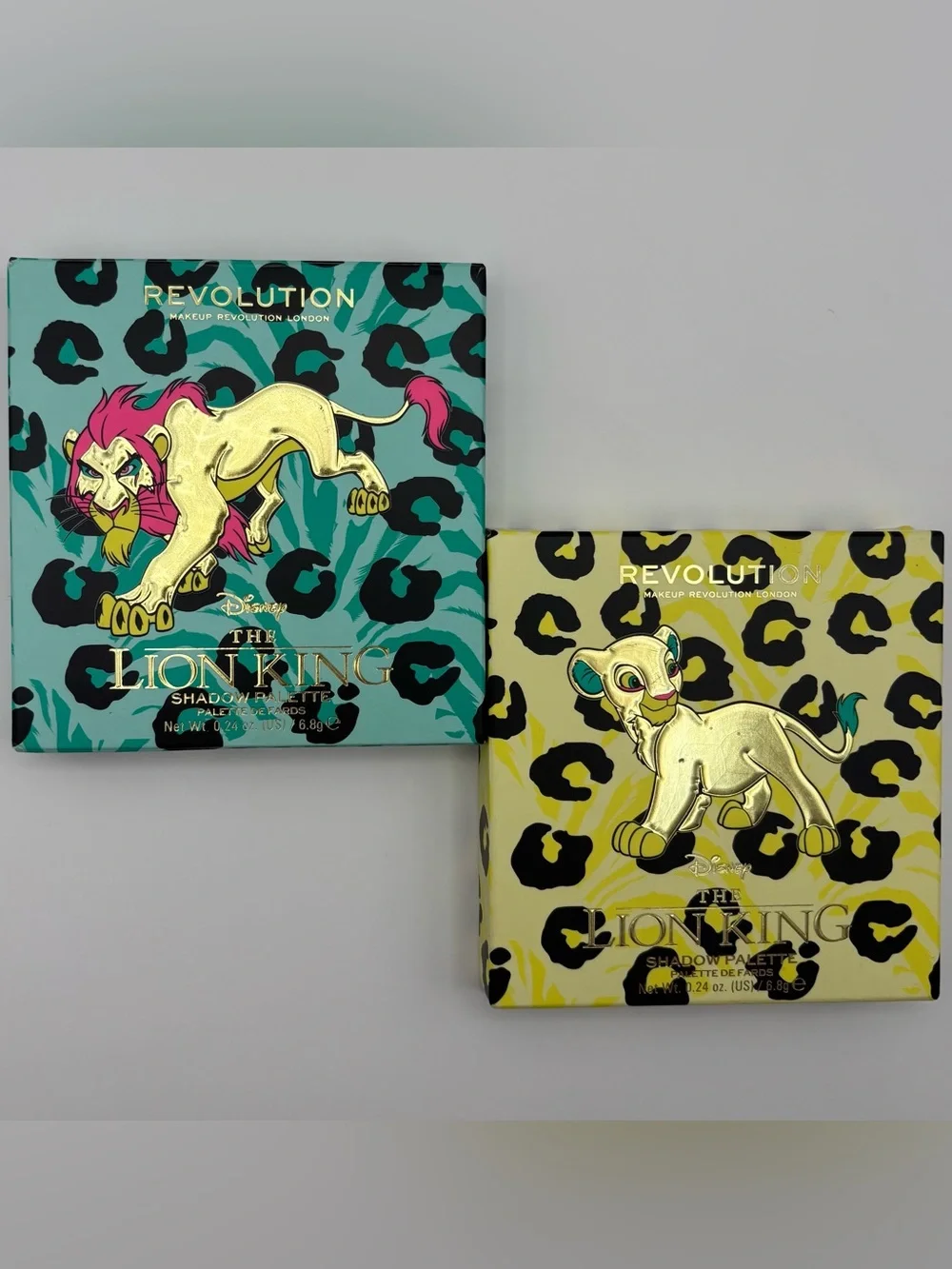 Disney x Makeup Revolution Lion King Eyeshadow Palette Bundle Nala & Scar NIB